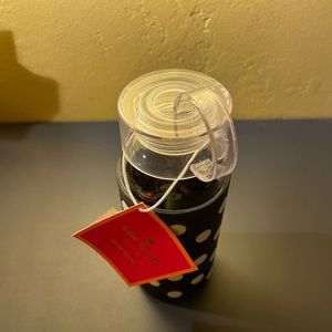 Kate Spade Water Bottle with Silicone Sleeve 16oz